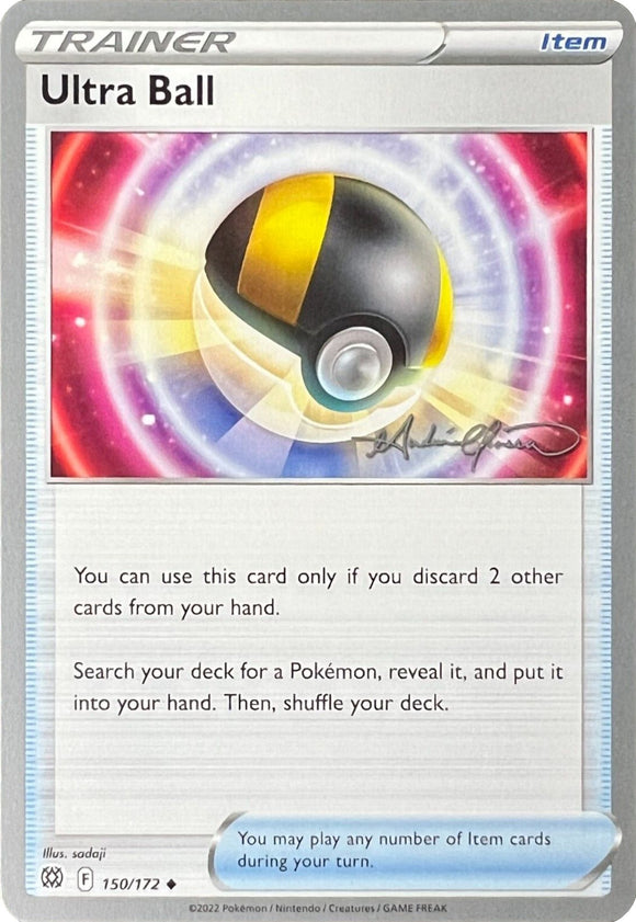 Ultra Ball (150/172) (La forma de Mew - Andre Chiasson) [Campeonato Mundial 2022] 