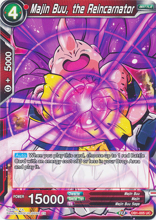 Majin Buu, el reencarnador (DB1-005) [Dragon Brawl] 