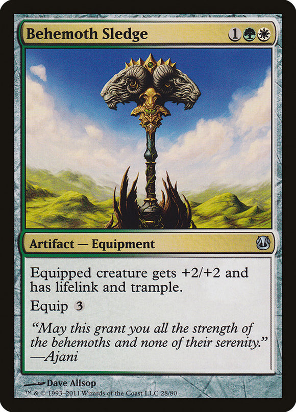 Mazo Behemoth [Duel Decks: Ajani vs. Nicol Bolas] 