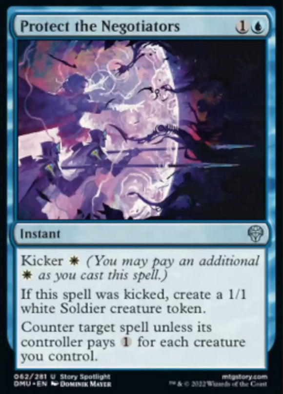 Proteger a los negociadores [Dominaria United] 