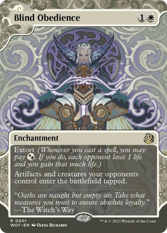 Obediencia ciega [Wilds of Eldraine: Enchanting Tales] 