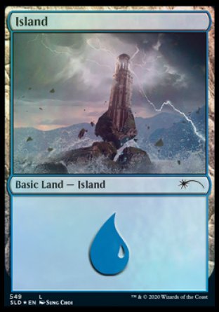 Isla (Magos) (549) [Promociones de Secret Lair Drop] 