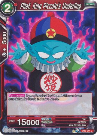 Pilaf, el subordinado del rey Piccolo (DB3-011) [Fuerza gigante] 