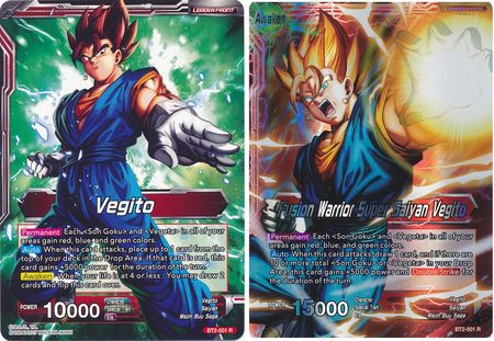 Vegito // Guerrero de fusión Super Saiyan Vegito (BT2-001) [Union Force] 