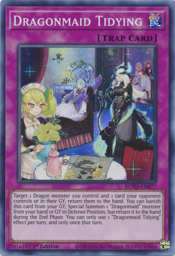 Dragonmaid Tidying [ROTD-EN077] Súper raro 