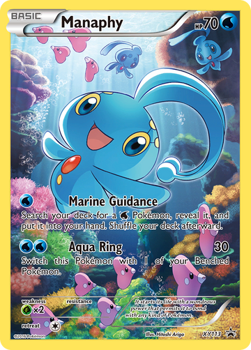 Manaphy (XY113) [Promociones de XY: Black Star] 
