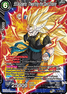 SS3 Gogeta, frustrando el Imperio Oscuro (P-308) [Tarjetas de promoción de torneos] 