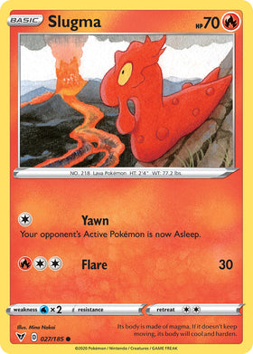 Slugma (027/185) [Espada y escudo: voltaje vívido] 