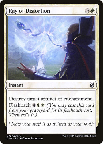 Rayo de distorsión [Commander 2019] 