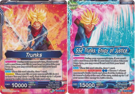 Trunks // SS2 Trunks, Enviado de Justicia (BT10-031) [El ascenso del guerrero Unison] 