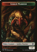 Drake // Goblin Warrior Double-Sided Token [Commander 2020 Tokens]-2