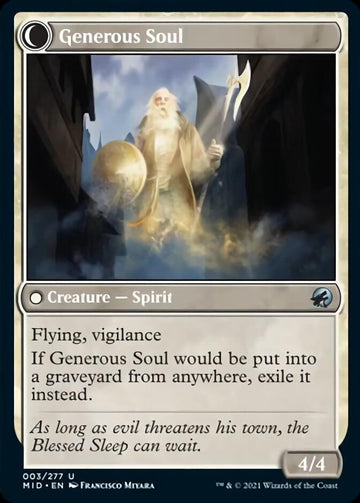 Beloved Beggar // Generous Soul [Innistrad: Midnight Hunt] - 0
