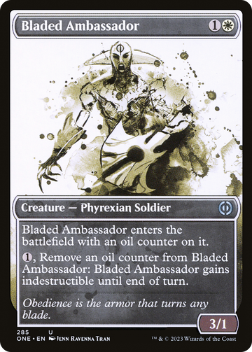 Embajador de Bladed (Escaparate Ichor) [Phyrexia: All Will Be One] 