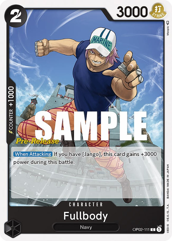 Fullbody [Tarjetas de prelanzamiento de Paramount War] 