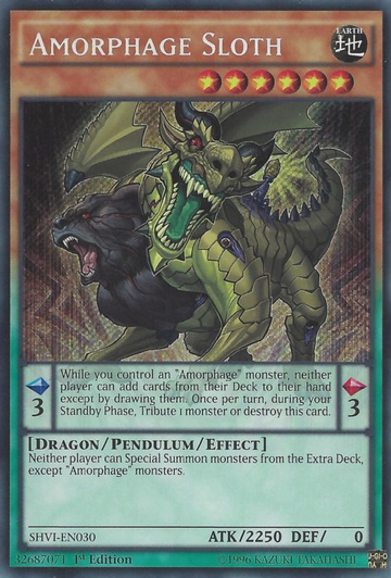 Amorphage Sloth [SHVI-EN030] Secret Rare