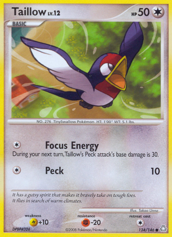Taillow (124/146) [Diamante y Perla: Leyendas despertadas] 