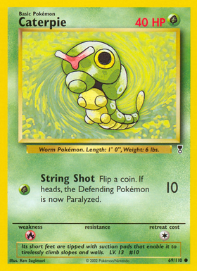 Caterpie (69/110) [Colección legendaria] 