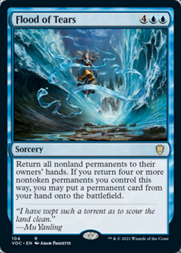 Inundación de lágrimas [Innistrad: Crimson Vow Commander] 