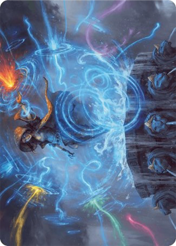 Tarjeta de arte de Flusterstorm [Serie de arte Modern Horizons 3] 