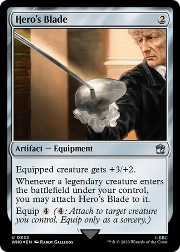 Espada del héroe (reflectante de Surge) [Doctor Who] 