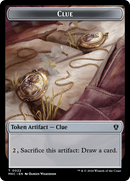 Clue // Insect (0017) Double-Sided Token [Murders at Karlov Manor Commander Tokens]-1