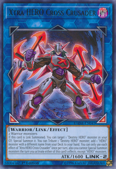 Xtra HERO Cross Crusader [DANE-EN045] Raro 