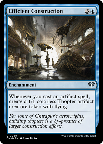 Construcción eficiente [Commander Masters] 