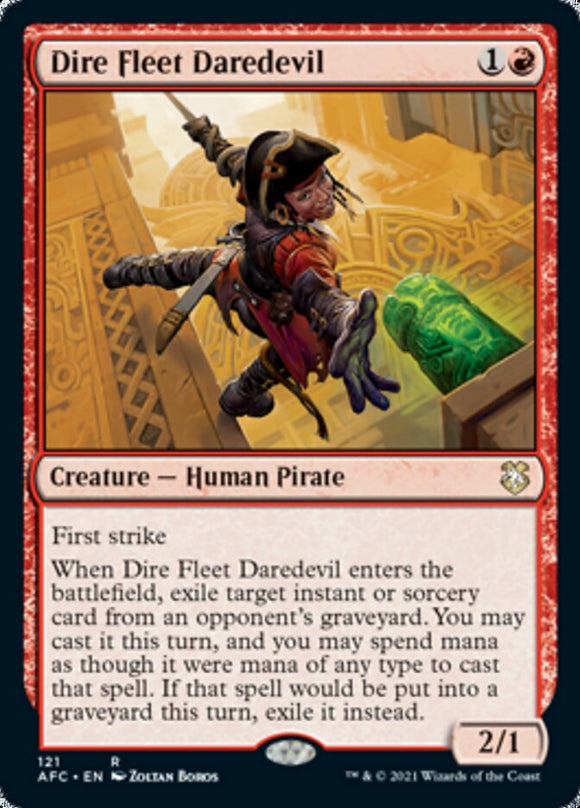 Dire Fleet Daredevil [Comandante de Dungeons &amp; Dragons: Aventuras en los Reinos Olvidados] 
