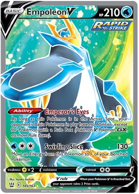 Empoleon V (145/163) [Espada y escudo: estilos de batalla] 
