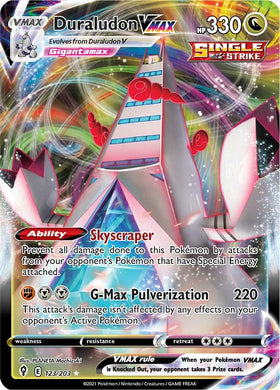 Duraludon VMAX (123/203) [Espada y escudo: Cielos evolutivos] 