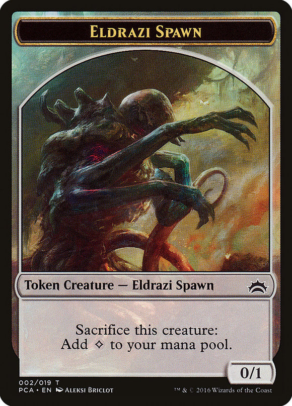 Ficha de engendro de Eldrazi (002/019) [Fichas de antología de Planechase] 