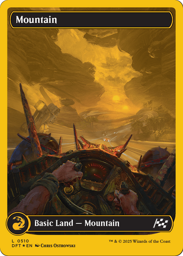 Mountain (0510) (First-Place Foil) [Aetherdrift]