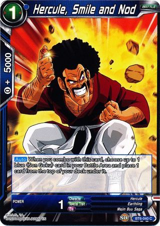 Hercule, Sonríe y asiente (BT6-040) [Reyes Destructores] 