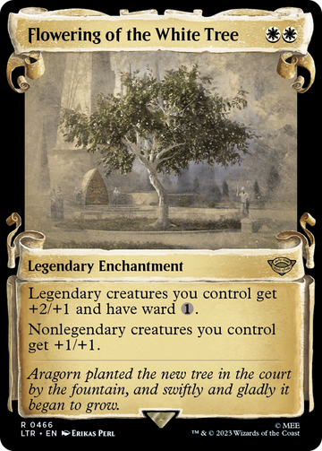 La floración del árbol blanco [El Señor de los Anillos: Cuentos de la Tierra Media] 