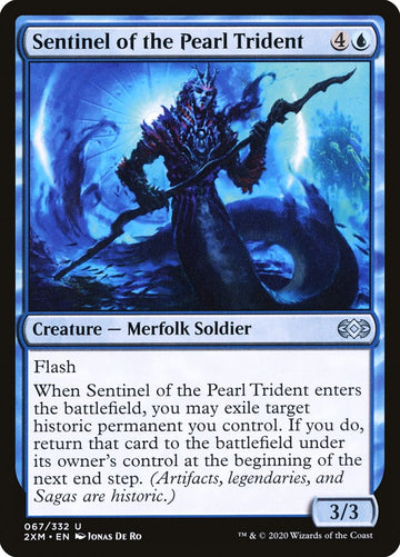 Centinela del Tridente de Perla [Double Masters] 