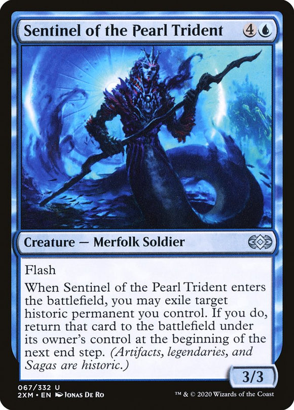 Centinela del Tridente de Perla [Double Masters] 
