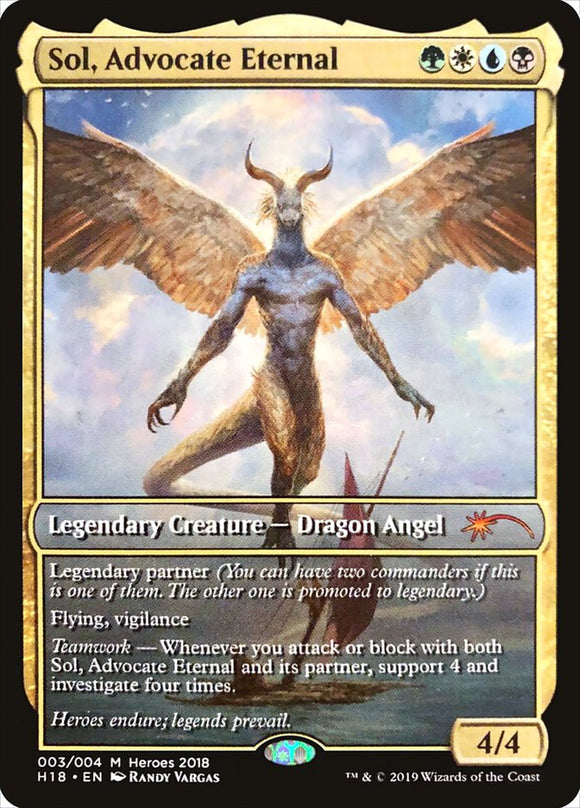 Sol, Defensor Eterno [Heroes of the Realm 2018] 