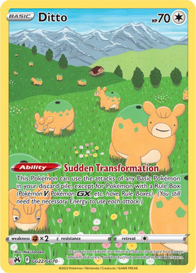 Ditto (GG22/GG70) [Espada y escudo: Crown Zenith] 