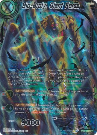 Bio-Broly, Fuerza Gigante (DB3-140) [Fuerza Gigante] 