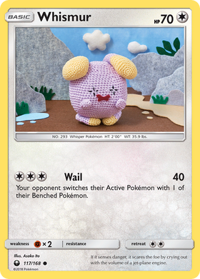 Whismur (117/168) [Sol y Luna: Tormenta Celestial] 