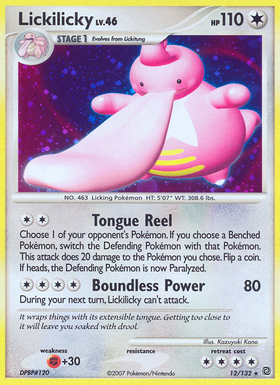 Lickilicky (12/132) [Diamante y Perla: Maravillas secretas] 