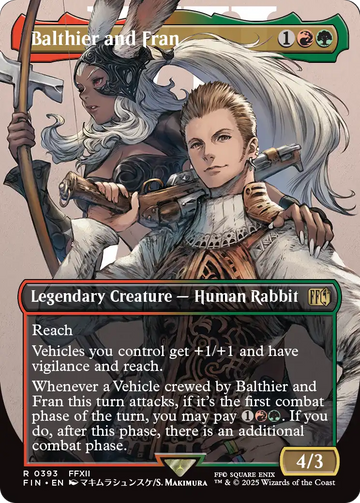 Balthier and Fran (Borderless) (0393) [FINAL FANTASY]