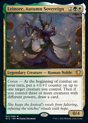 Leinore, soberana del otoño [Comandante de la Cacería de medianoche en Innistrad] 