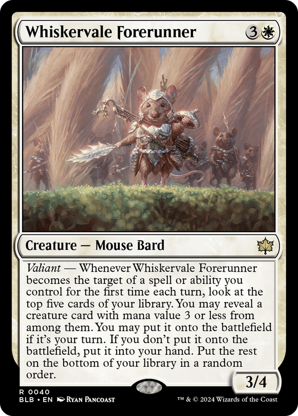 Precursor de Whiskervale [Bloomburrow] 