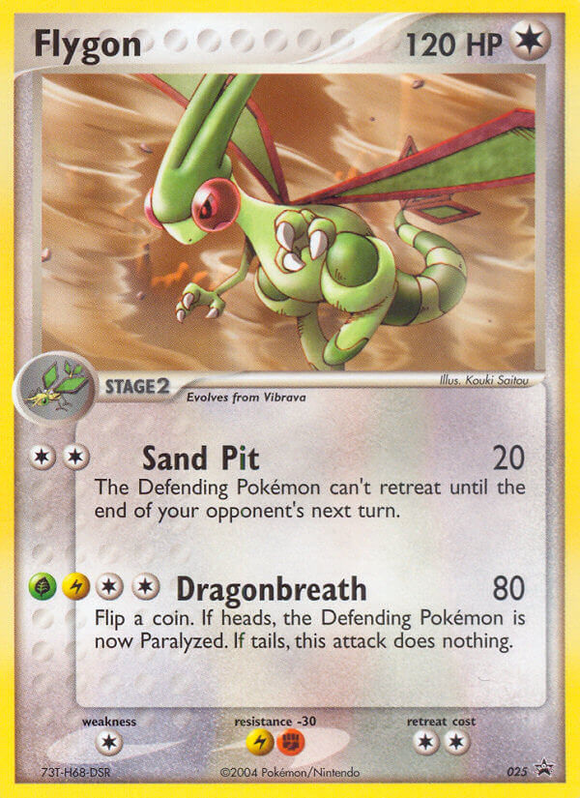 Flygon (025) [Promociones de Nintendo: Black Star] 