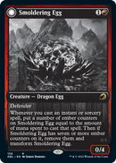 Smoldering Egg // Ashmouth Dragon [Innistrad: Double Feature]-1