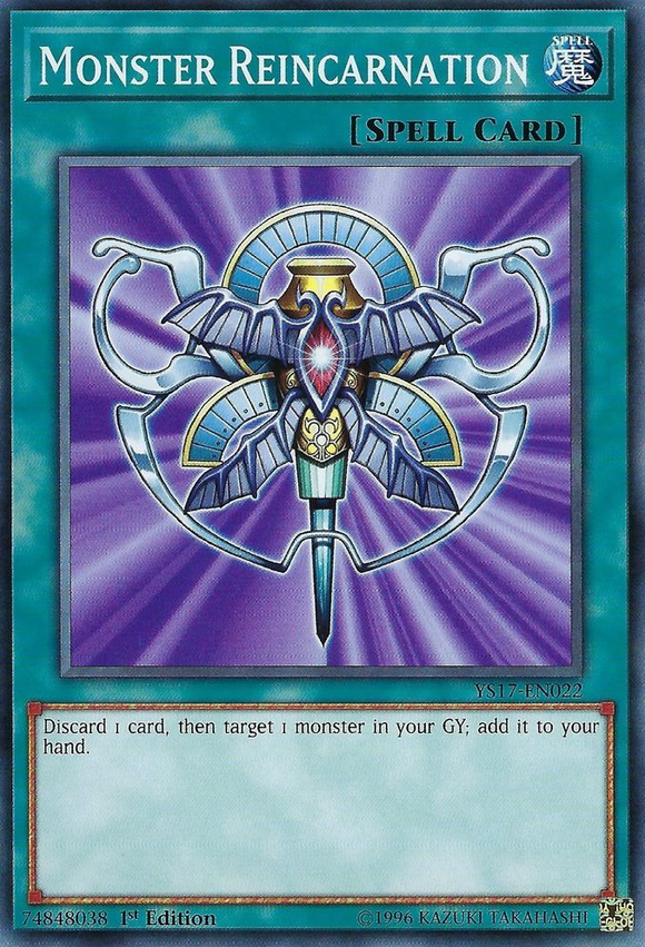 Monster Reincarnation [YS17-EN022] Common