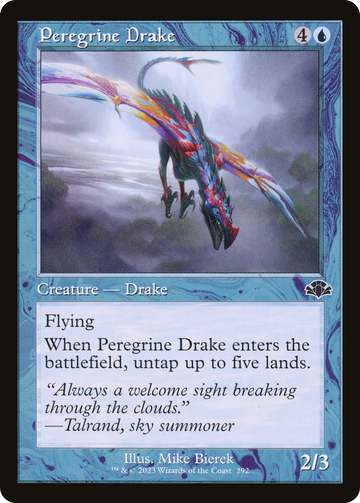 Drake peregrino (retro) [Dominaria remasterizada] 
