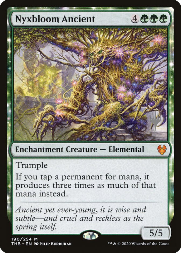 Nyxbloom Ancient (paquete promocional) [Promociones de Theros Beyond Death] 