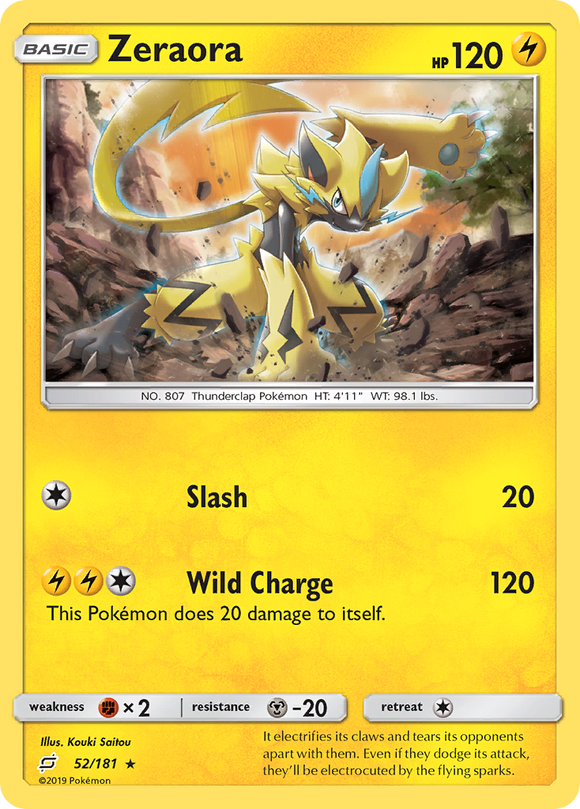 Zeraora (52/181) [Sol y Luna: Trabajan juntos] 
